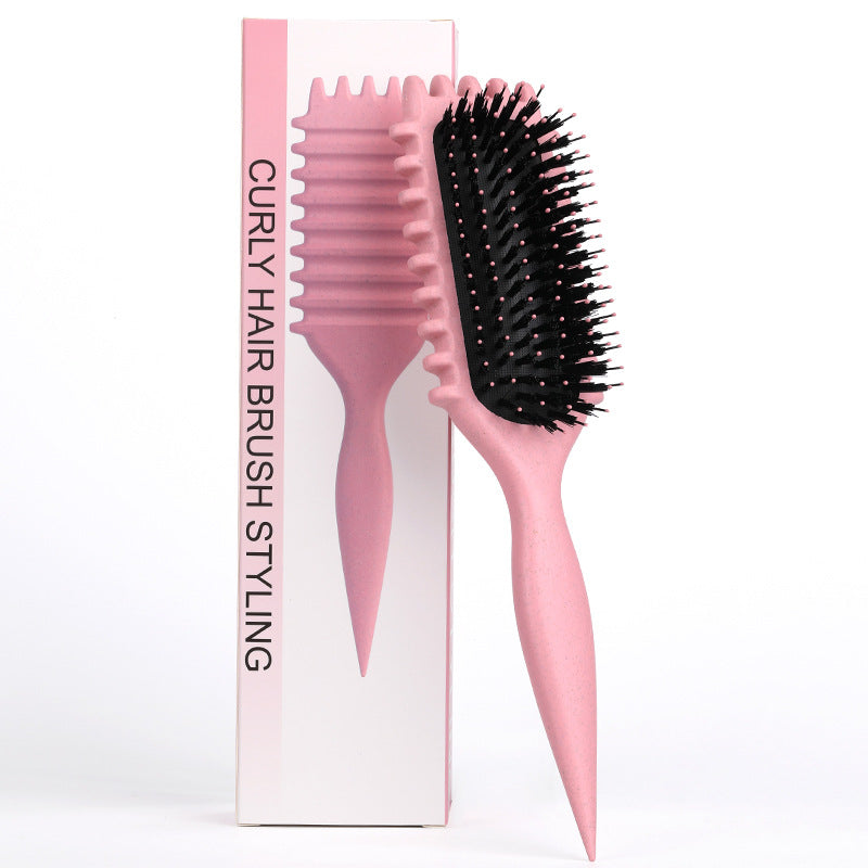 Curly Hair Brush Styling – Detangling & Defining Brush for Natural Curls